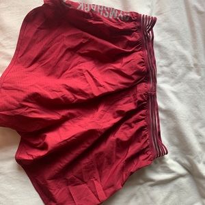 Maroon Gymshark Shorts